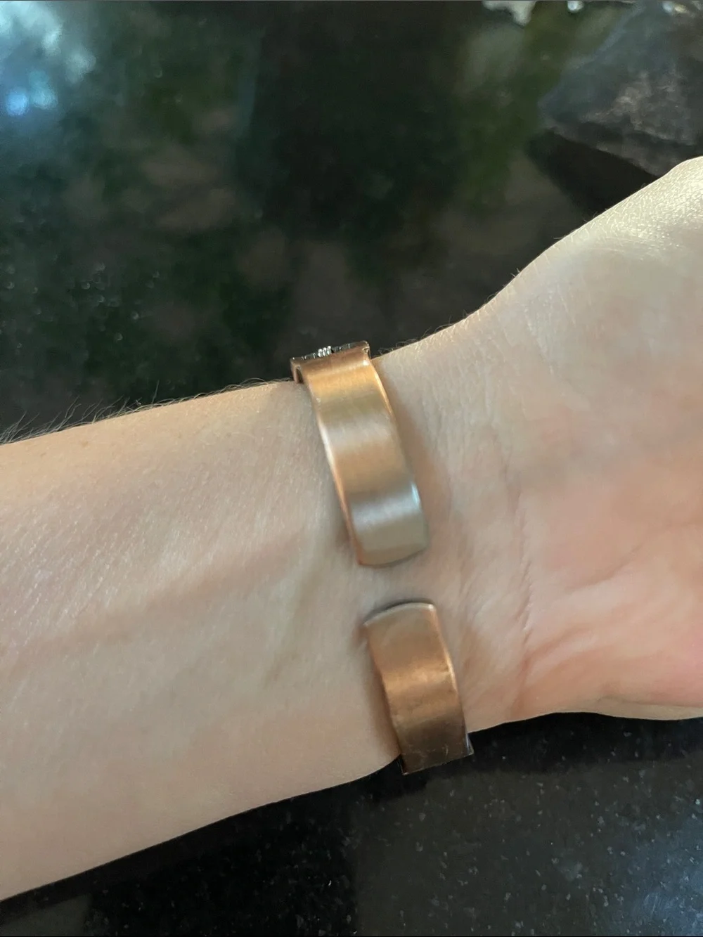 Rose Gold Crystal-Accent Women's Quartz Watch
